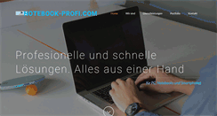 Desktop Screenshot of notebook-profi.com